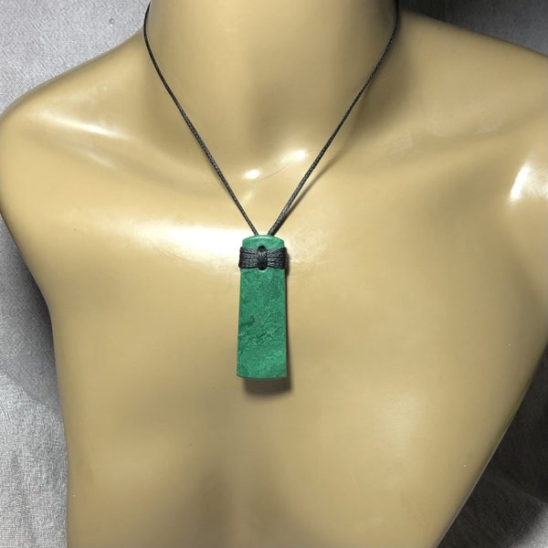 5.6cm Richly coloured Verdite Pendant, $1 Reserve Carousel 8