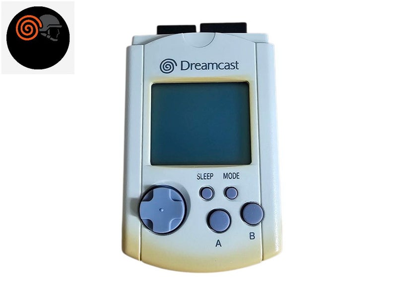 SEGA Dreamcast VMU (Visual Memory Unit) White Genuine - Tested #060 Carousel 1