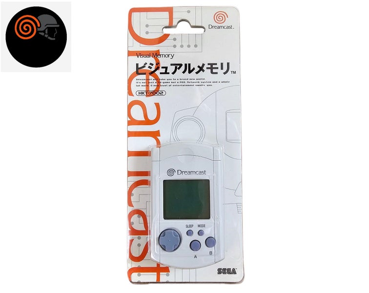 SEGA Dreamcast VMU (Visual Memory Unit) White w/ Cap - Boxed - Tested #413 Carousel 1