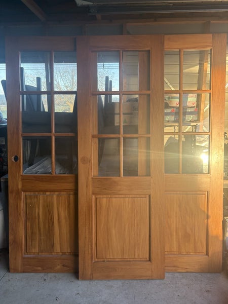 Rimu doors x 3 Carousel 2