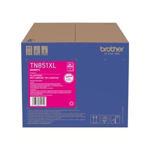 Brother TN851XLM XL Magenta Toner Cartridge (TN851XLM) Carousel 3
