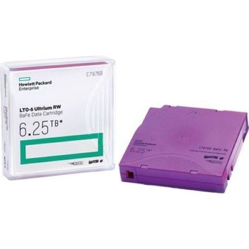 HPE LTO-6 Ultrium 6.25TB BaFe RW Data Cartridge (C7976B) Carousel 2