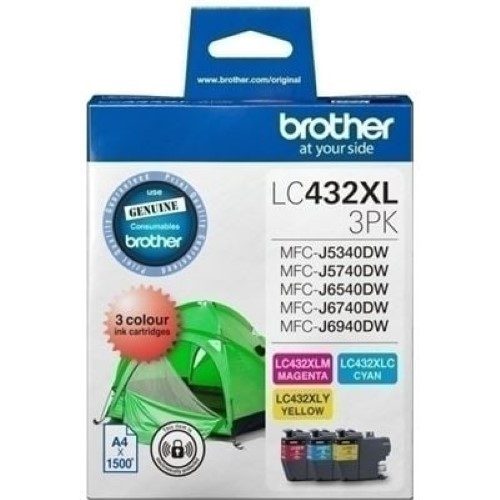 Brother LC432 XL CMY Pack (LC432XL3PKS) Carousel 4