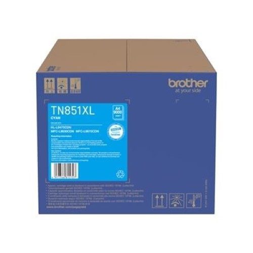 Brother TN851XLC XL Cyan Toner Cartridge (TN851XLC) Carousel 4