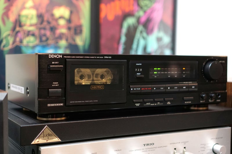 Denon DRM-510 Cassette Deck with Auto Search, Dolby B/C & MPX Filter Carousel 1