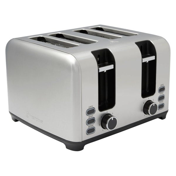 Westinghouse Electric Kitchen Benchtop Bread Toaster Stainless Steel 4 Slice Carousel 1