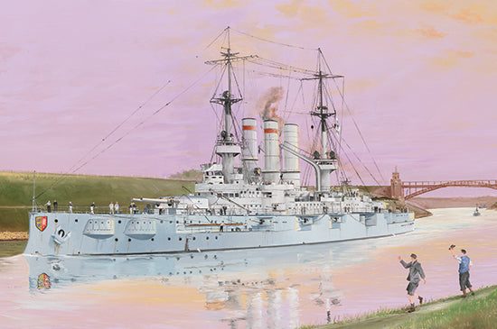 Trumpeter 1/350 SMS Schleswig-Holstein 1908 Battleship - No. 05355 Carousel 1