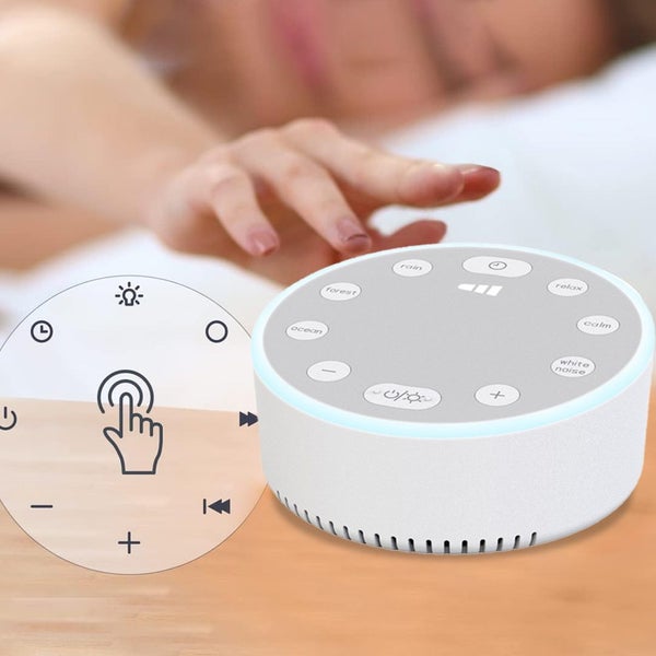 Sound Machine White Noise Sleeping Machine with Soothing Sounds Night Light for Carousel 2