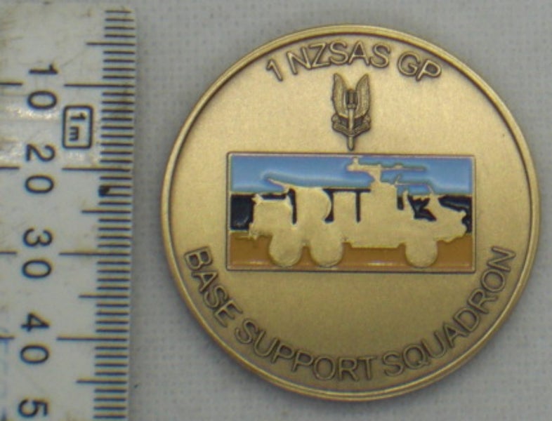NZSAS cased Spt Sqn challenge coin Carousel 2