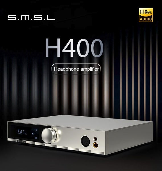 SMSL S.M.S.L H400 Balanced Headphone Amplifier high fidelity Brand New Carousel 1