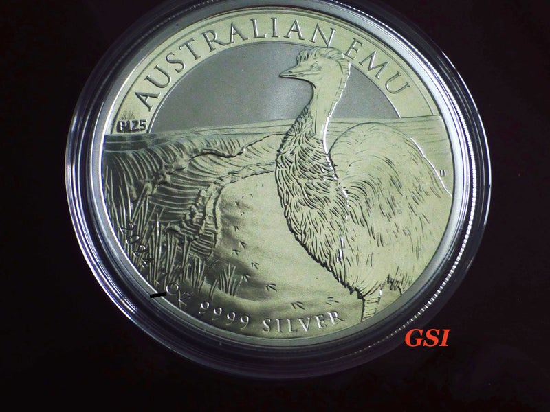 2024 Emu 1 Oz silver bullion coin Perth Mint Carousel 1