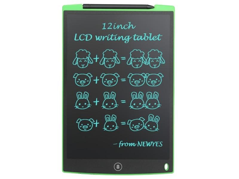 NEWYES 12" LCD Writing Tablet Digital Drawing Tablet Handwriting Pads Portable Carousel 1