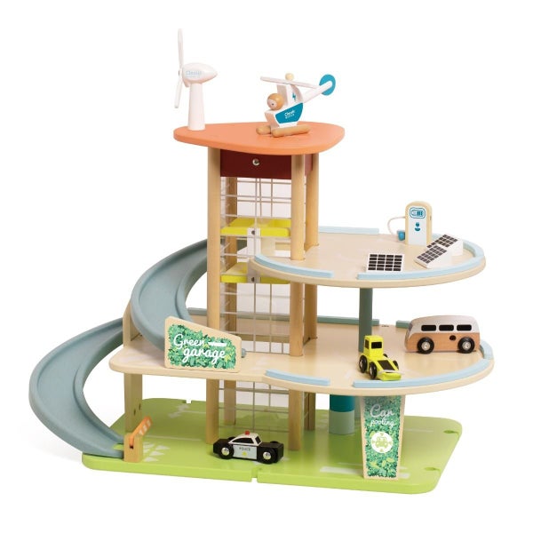 Classic World GREEN Garage Carousel 1