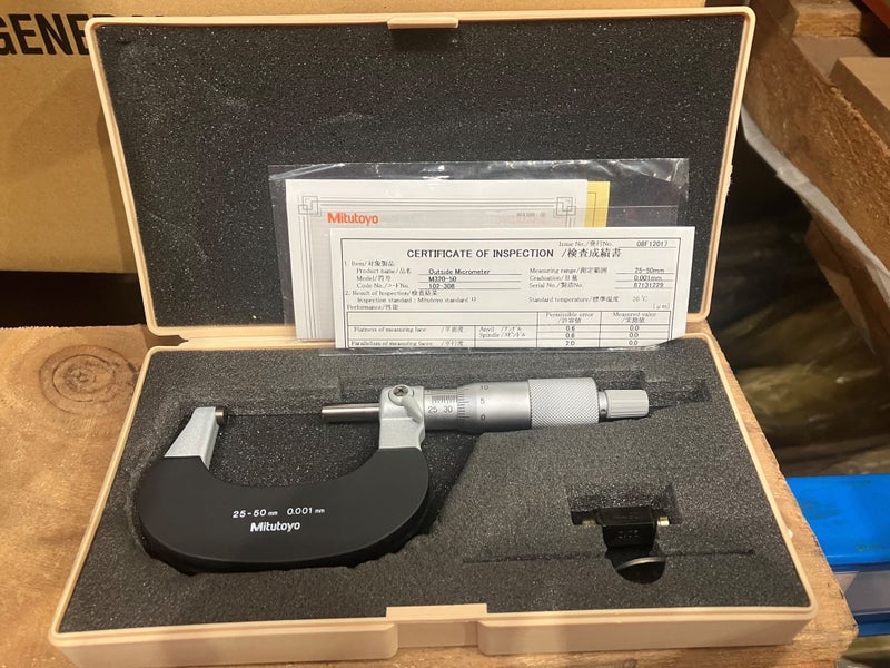 Mitutoyo Micrometer Carousel 1