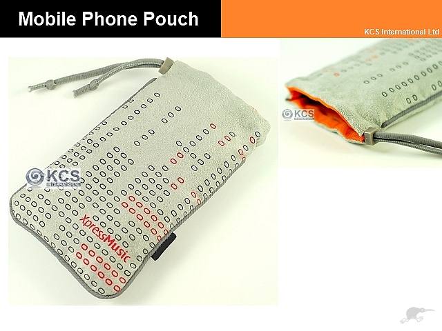 Soft Pouch _ Mobile Phone _ [ Grey ] Carousel 1