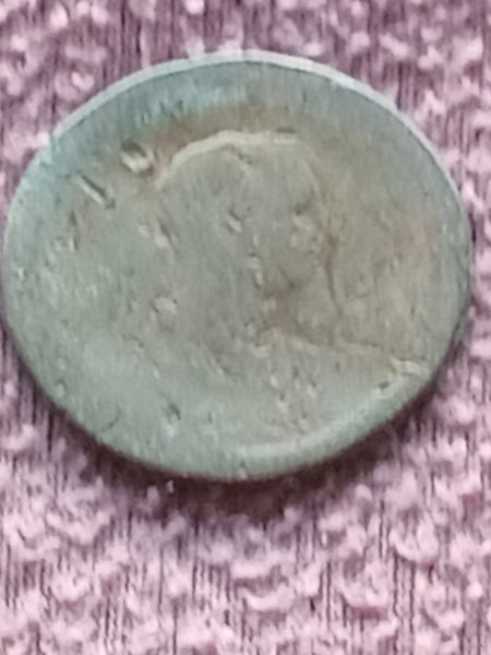 England , well worn half-penny Carousel 1