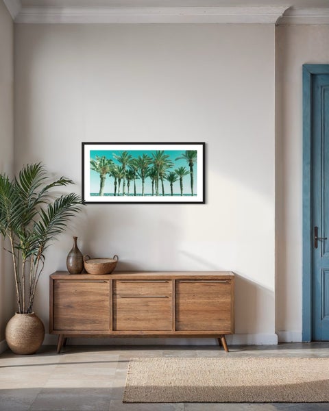 Framed Wall Decor: Tropical Palm Paradise (444x189cm) Carousel 2