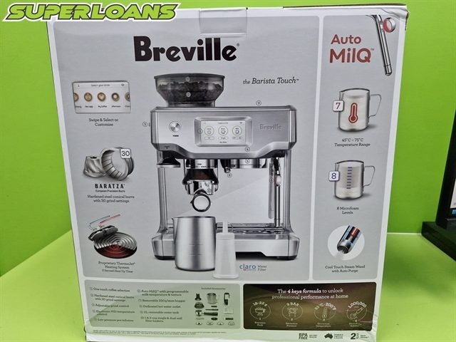 ** BREVILLE BARISTA TOUCH COFFEE MACHINE ** Carousel 3