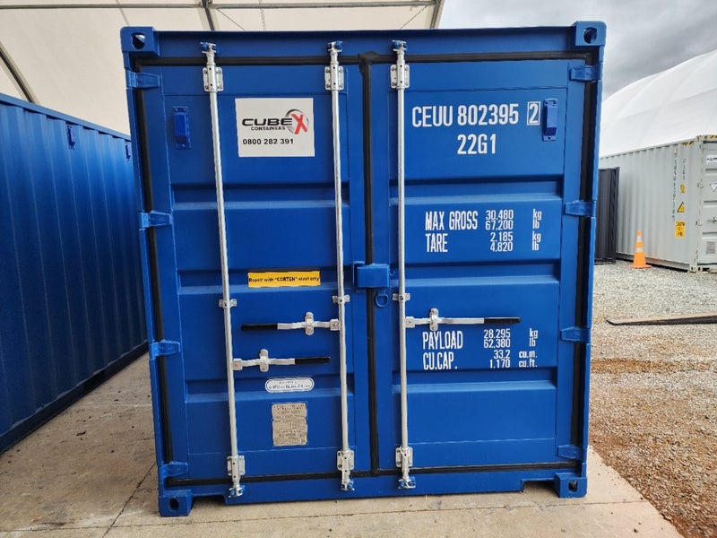 20ft GP Blue shipping container - (In Cromwell now) Carousel 2