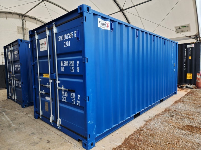 20ft GP Blue shipping container - (In Cromwell now) Carousel 1