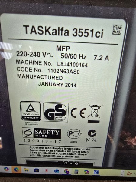 Kyocera Printer A3 Carousel 3