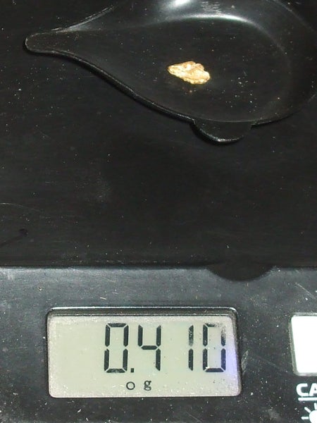 $1 RESERVE - GOLD NUGGET with Pyrex Vial Carousel 2