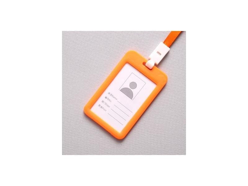 1pcs New Credit Card Holders For Women Men Students Kids With Lanyard Carousel 1