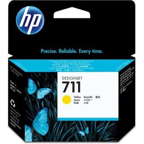 HP 711 29-ml Yellow Ink Cartridge (CZ132A) Carousel 1