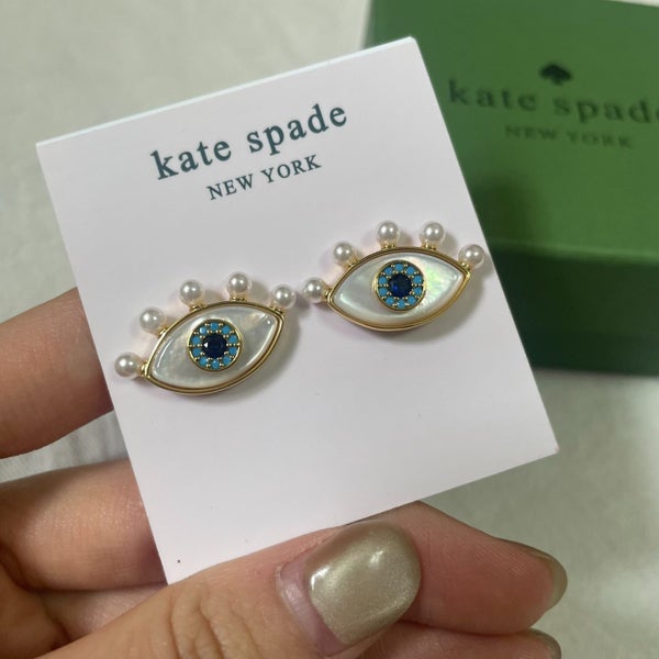 Kate Spade New York Evil Eye Stud Earrings – Brand New, Never Worn Carousel 2