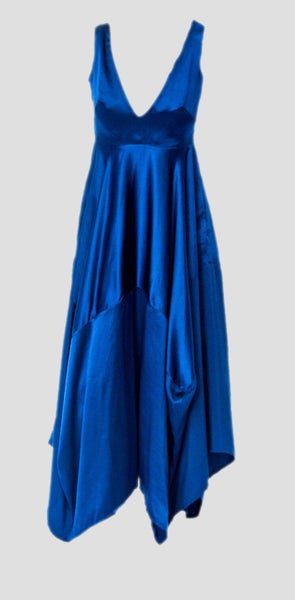 Beautiful silk dress size 10, Made in Dunedin NZ629337365510411120