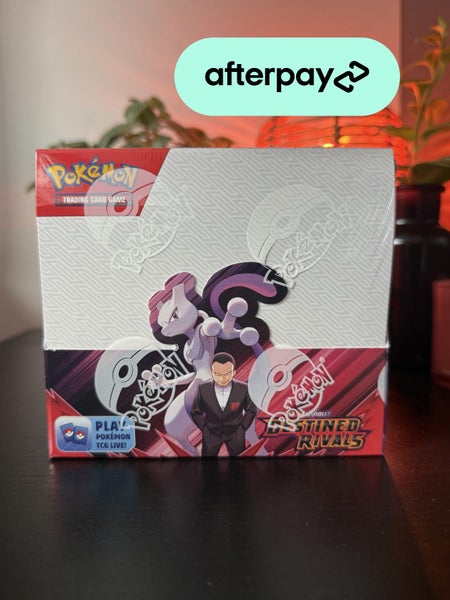 AfterPay Available - Pokémon Destined Rivals Sealed Booster Box Carousel 1