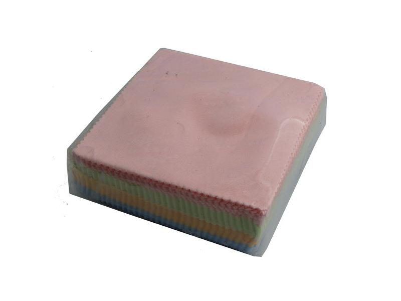 13x13cm Black Multi Colour Microfiber Sunglasses Cloth Cleaning Cloth For Carousel 1