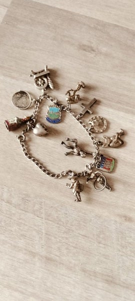 925 Silver Charm Bracelet Carousel 1