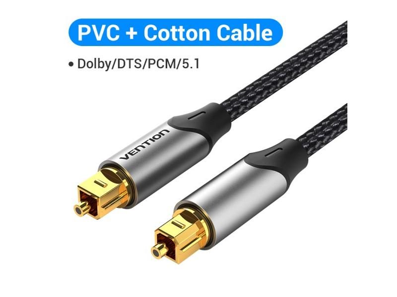 Vention Digital Optical Audio Cable Toslink SPDIF Coaxial Cable 1m 2m For Carousel 1