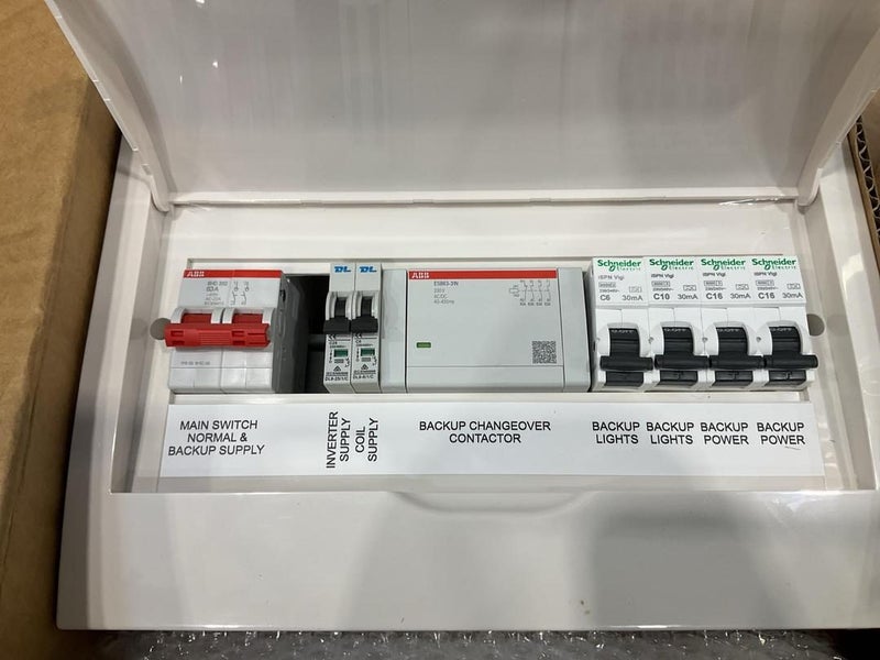 New Solar Zero ABB Fusebox. Carousel 6