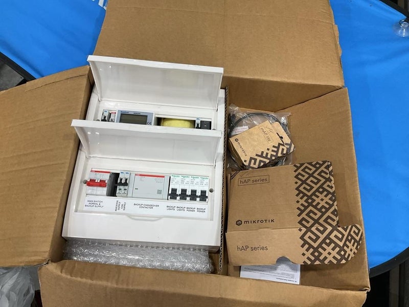 New Solar Zero ABB Fusebox. Carousel 1