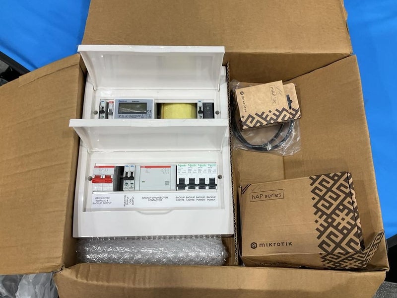 New Solar Zero ABB Fusebox. Carousel 1
