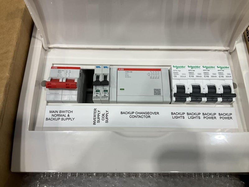 New Solar Zero ABB Fusebox. Carousel 2