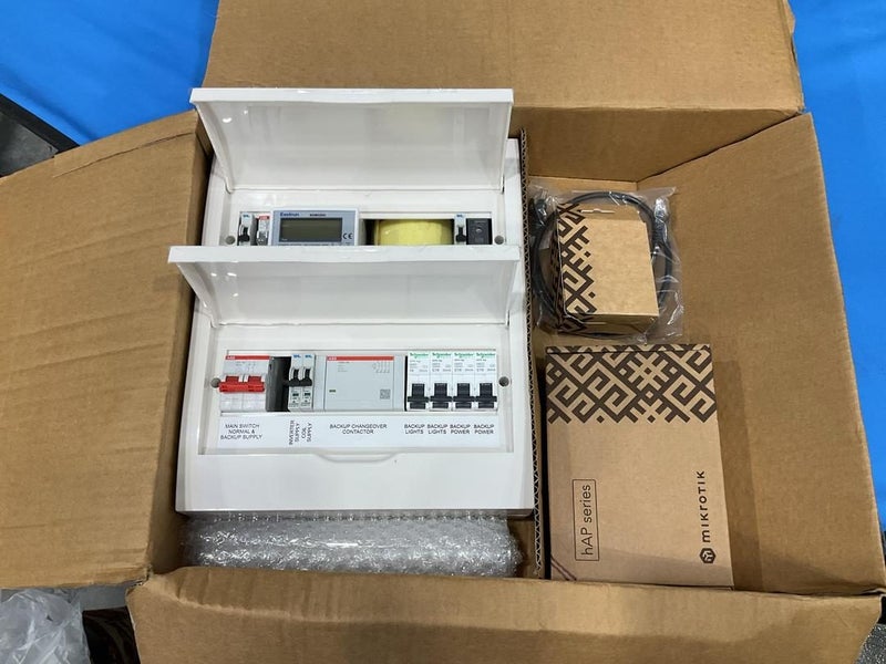 New Solar Zero ABB Fusebox. Carousel 1