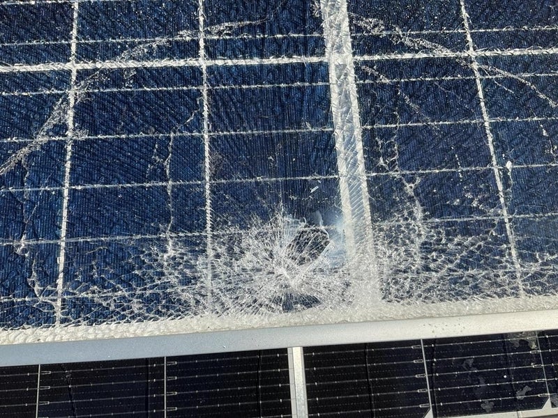 17x damaged solar panels Carousel 2