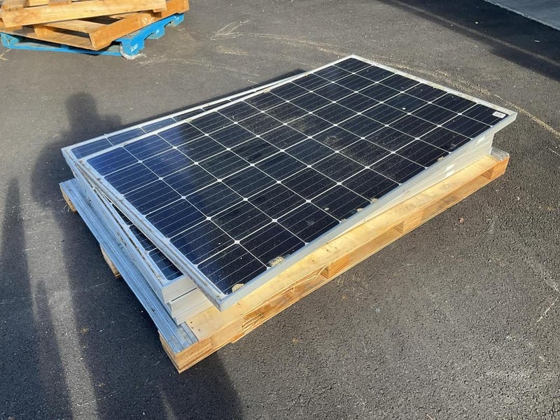 6x used JA solar panels Carousel 2