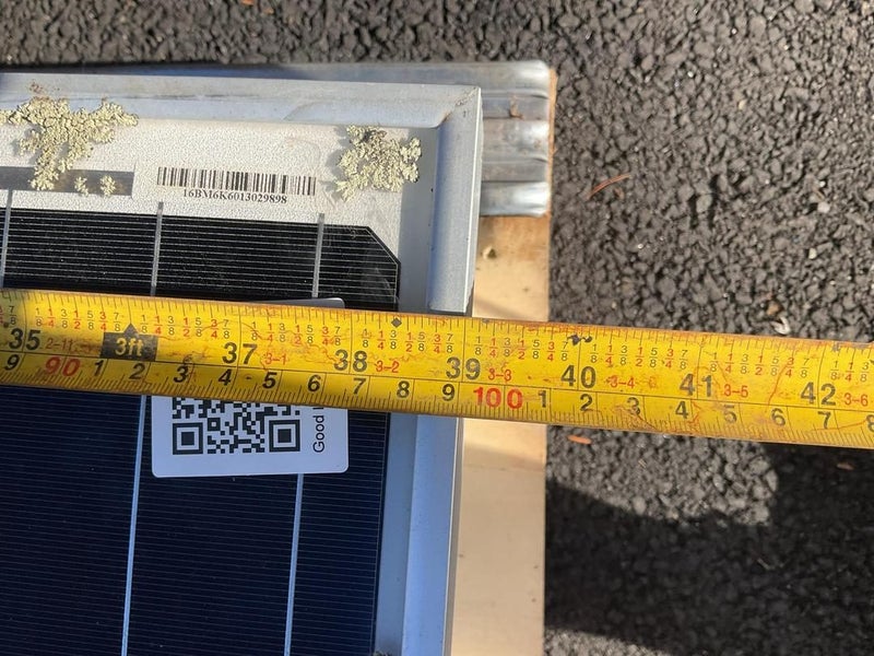 6x used JA solar panels Carousel 8