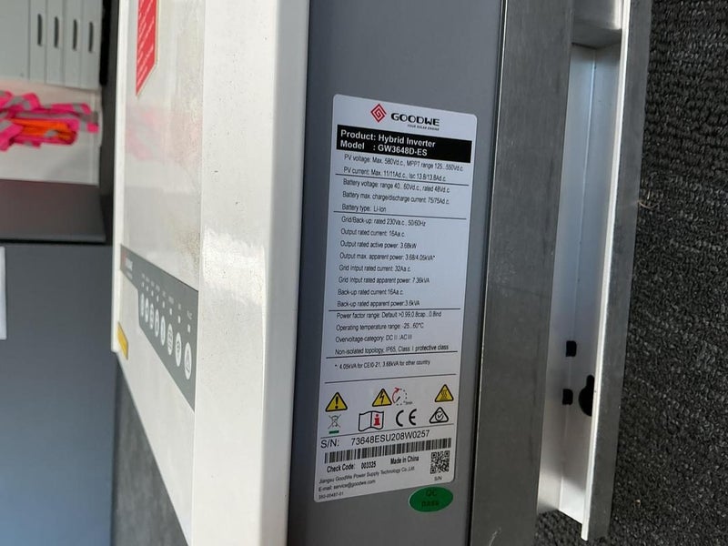 Goodwe Hybrid inverter Carousel 4