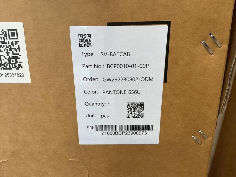 New Boxed SUNVOLT Battery Cabinet Carousel 2