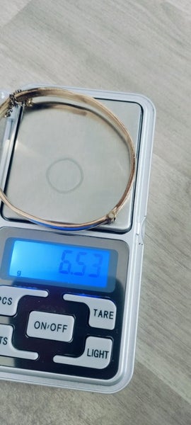 9ct Gold lined Bangle Carousel 12