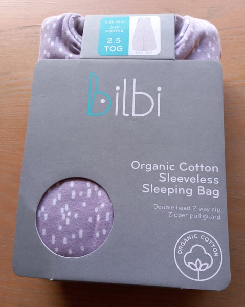 Bilbi Organic Cotton 2.5 Tog Baby Sleep Bag / AS NEW628543220761631125