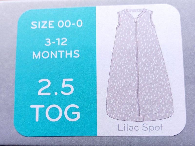 Bilbi Organic Cotton 2.5 Tog Baby Sleep Bag / AS NEW62854322076163111
