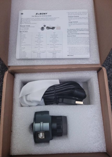 SV Bony SV105 Planetary Camera & 50mm Guide scope Carousel 2