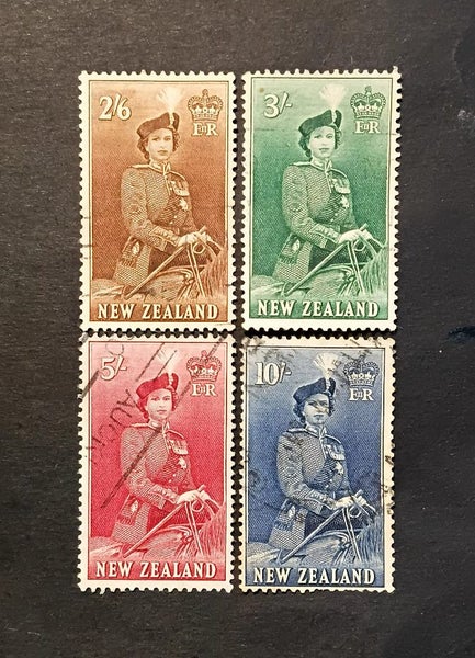 "$1 RESERVE! FINE CANCEL SET QEII HIGH VALUES"!!! Carousel 1