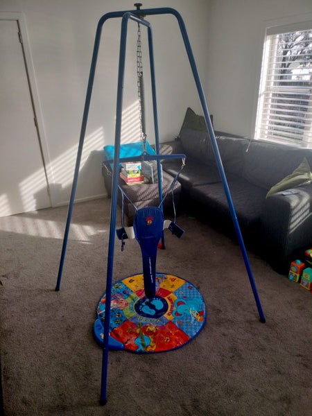 Jolly jumper + stand + play mat Carousel 1